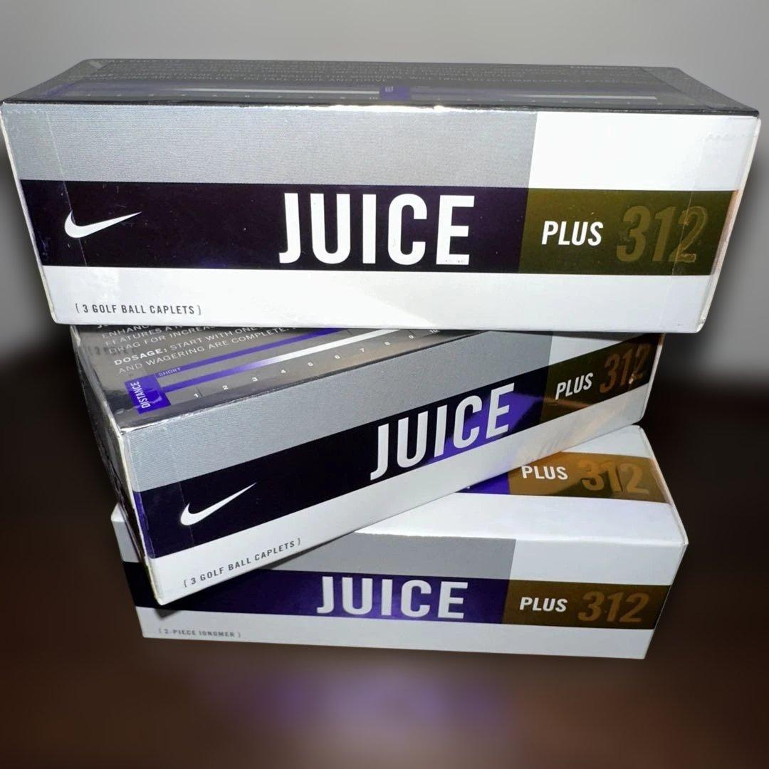 NIKE ゴルフボールJUICE ONE PD DISTANCE×￼LONG