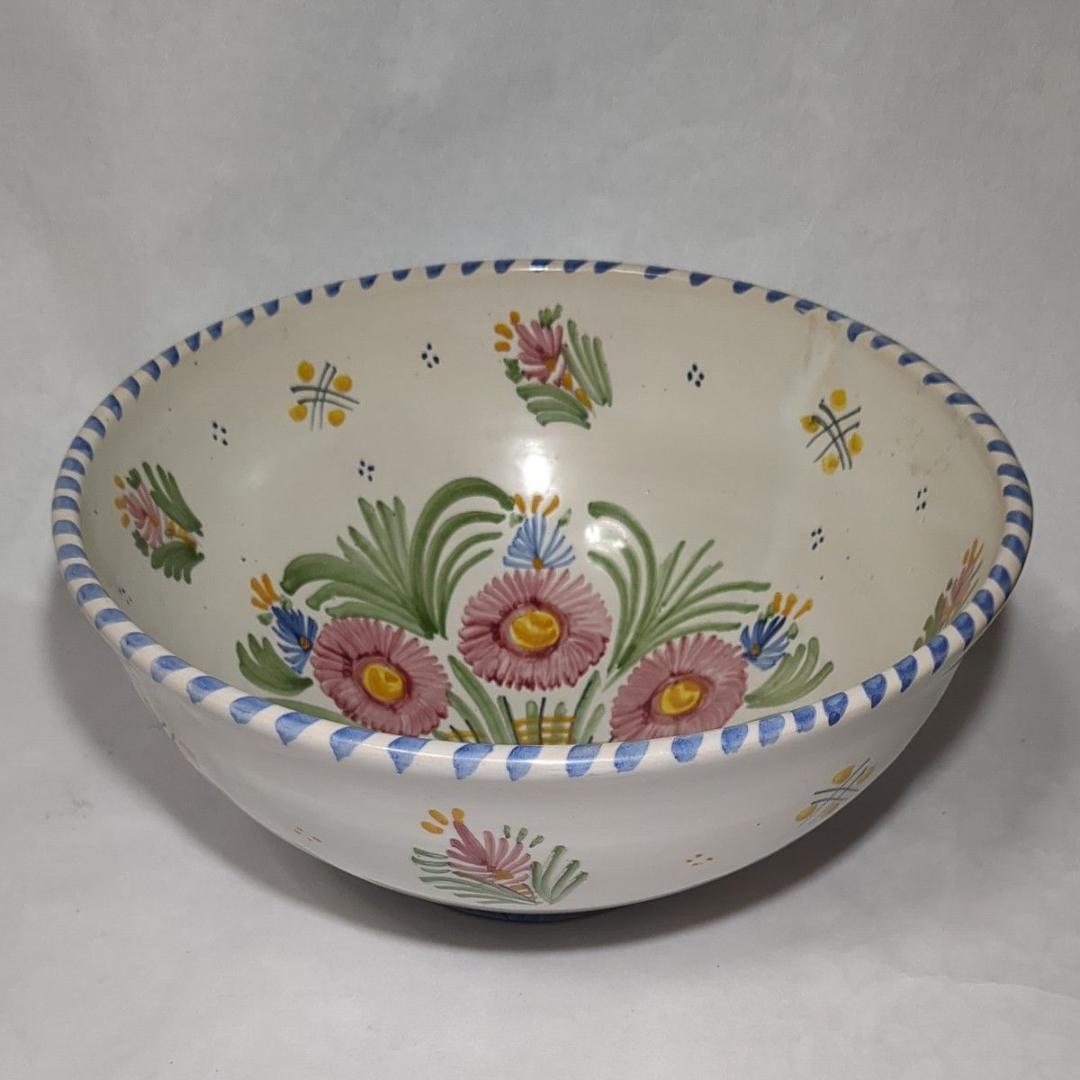 タラベラ TALAVERA スペイン製 大鉢 サービングボウル ヴィンテージ美品