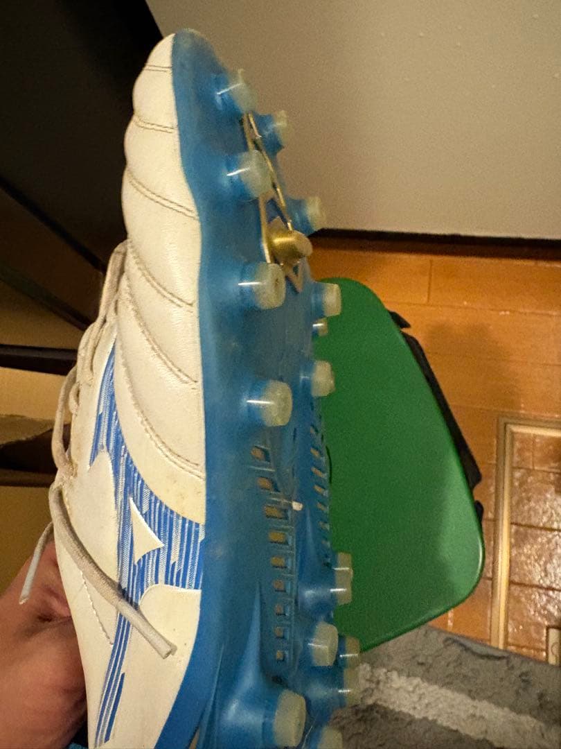 Mizuno Morelia Neo ホワイト/ブルー スパイク