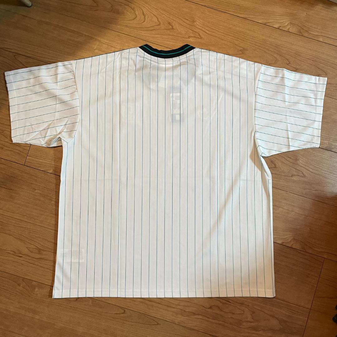 新品　4XL　リバプールFC テラスアイコン ジャージ　ホワイト　ストライプ