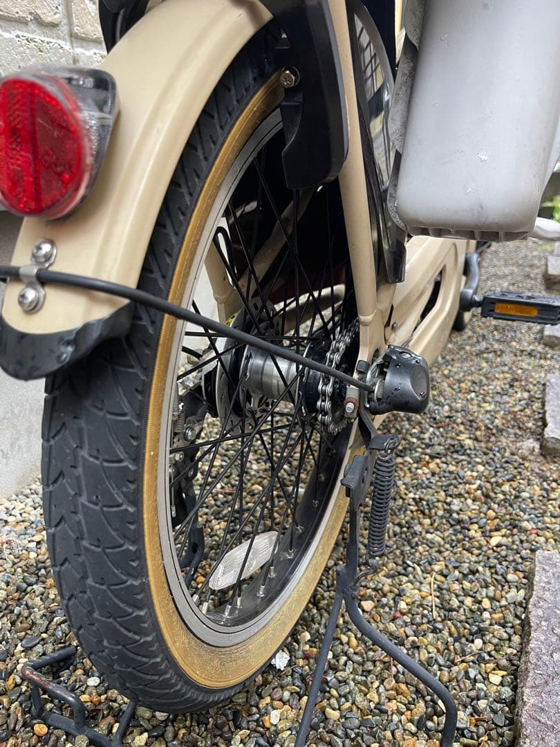自転車パナソニック ギュット( gyuto) マットキャメル 20インチ
