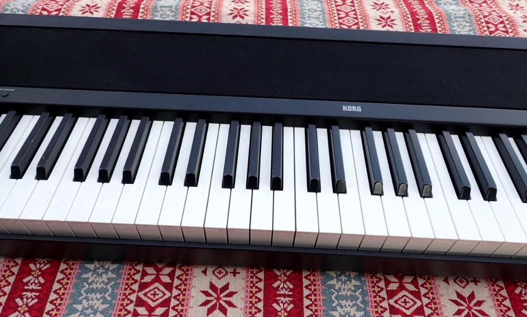 hxm229#KORG B2 電子ピアノ 88鍵 ブラック　2021年 動作品