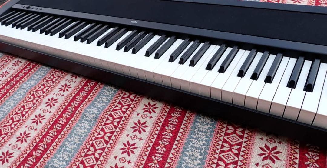 hxm229#KORG B2 電子ピアノ 88鍵 ブラック　2021年 動作品
