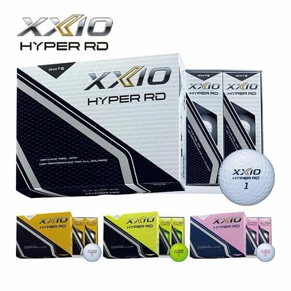 新品 XXIO ゼクシオ HYPER RD ゴルフボール 1ダース イエロー