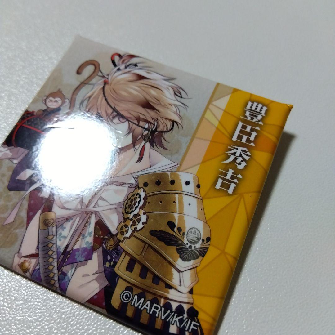 【戦刻ナイトブラッド】豊臣秀吉 スクエア缶バッジ