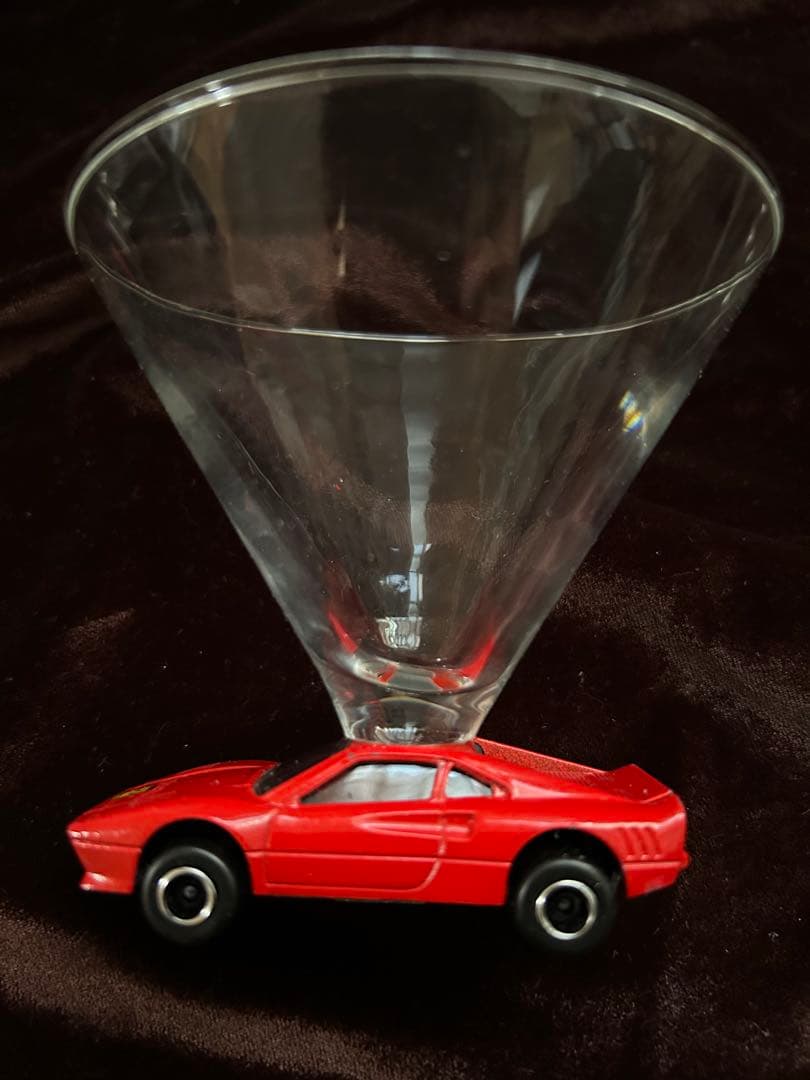 Ferrari GTO フェラーリカクテルグラス　 ミニカー