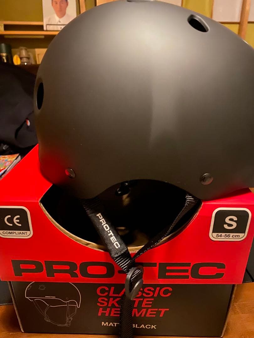 PRO-TEC CLASSIC SKATE HELMET S マットブラック