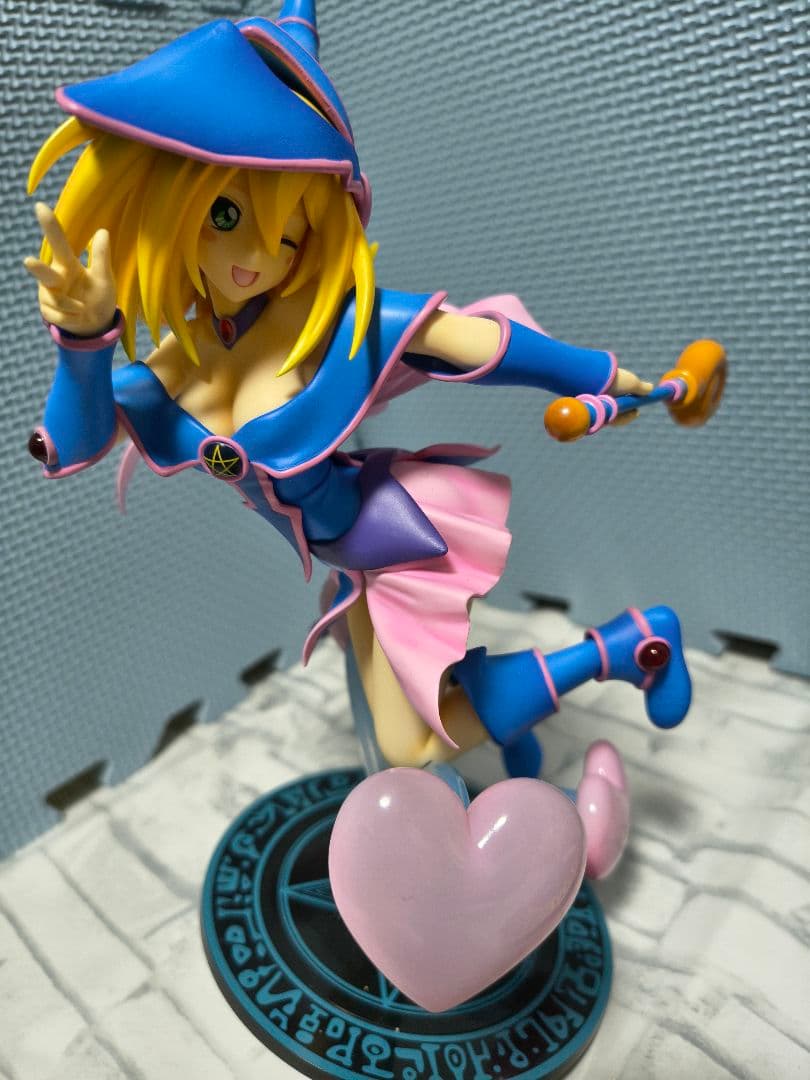 しばまふ様中古ブラックマジシャンガールフィギュアセット