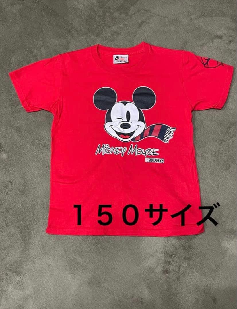 ミッキー　Tシャツ 鹿島アントラーズ　Ｍサイズ&Ｓサイズ&150 3枚セット