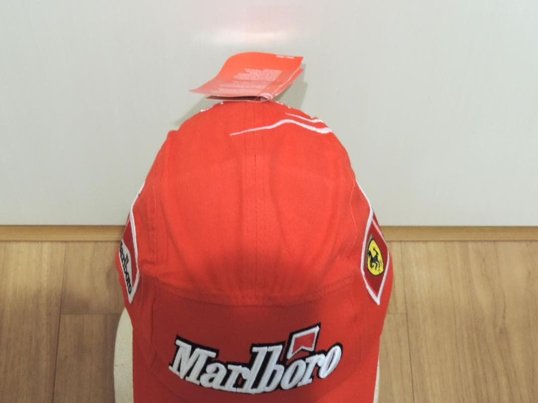 ライコネン 2007年 フェラーリ 支給品 キャップ マルボロ
