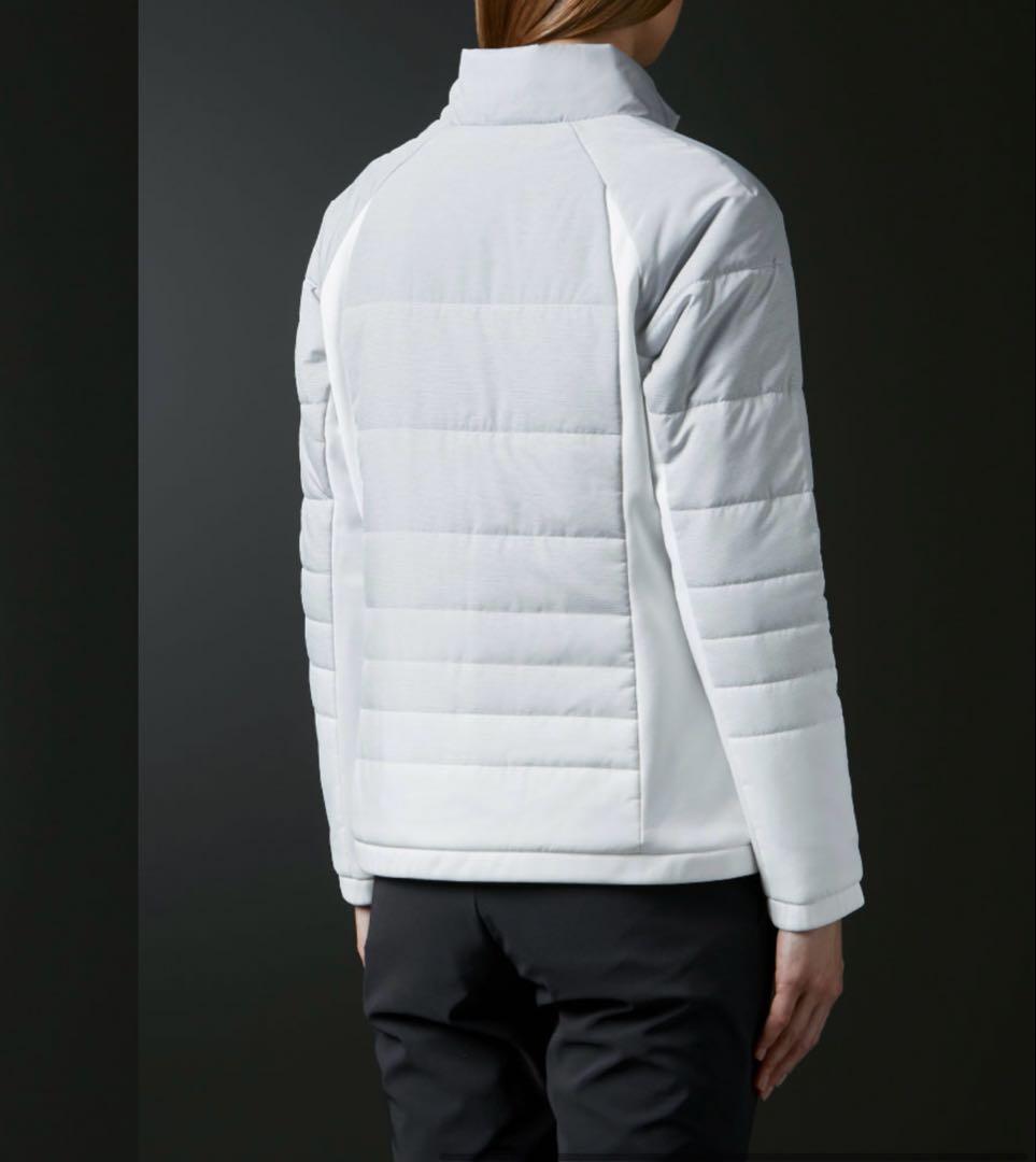 美品　デサント　ウールパディング 中わたジャケット　グレー　L