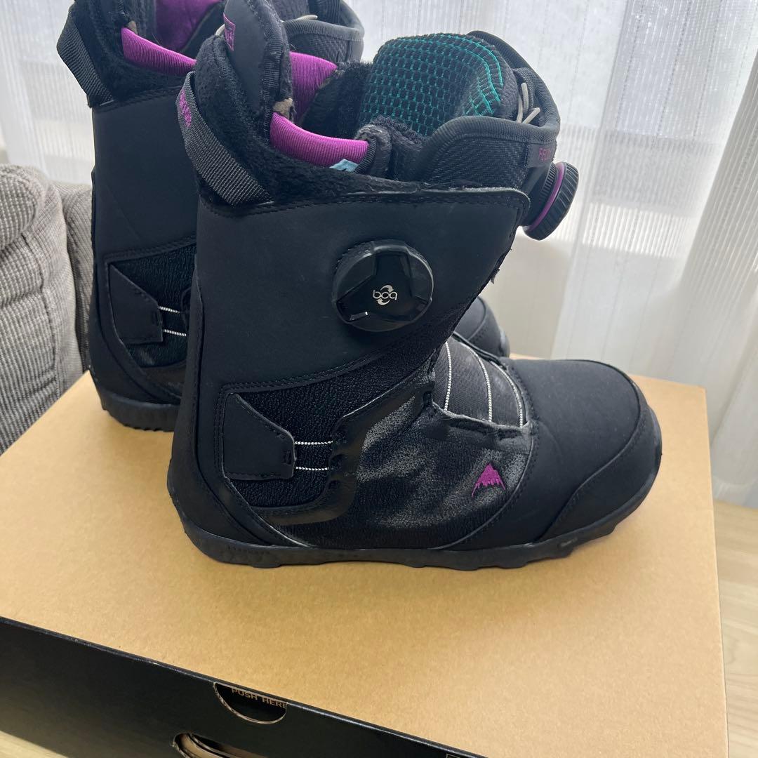BURTON FELIX BOA WMS 8 ブラック　25㎝