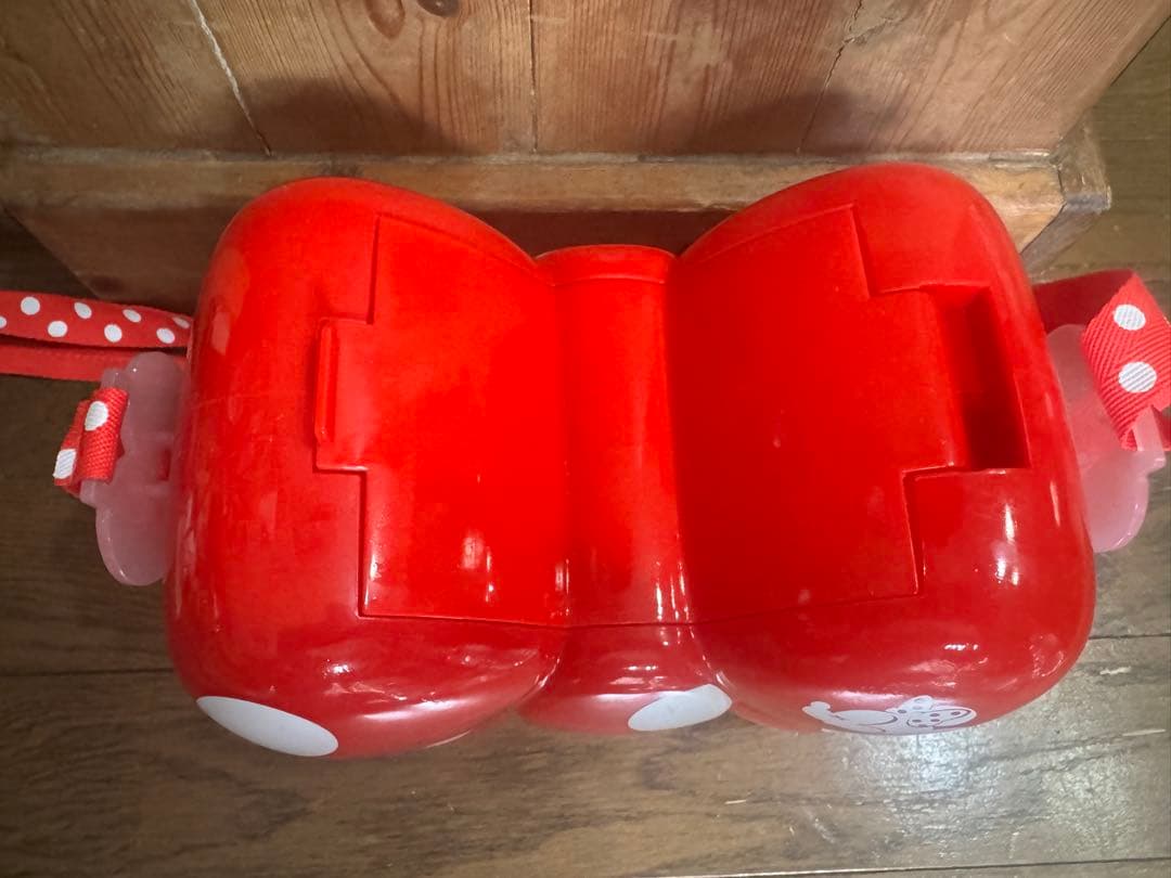 ¥4999ディズニー　ポップコーンバケット　ミニー　リボン