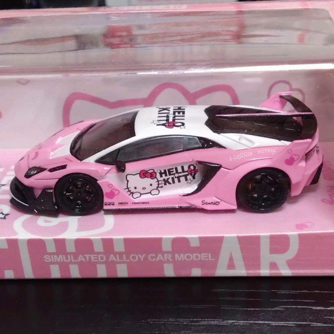 【数量限定品】COOL CAR 1/64 ハローキティアヴェンタドールGTEvo