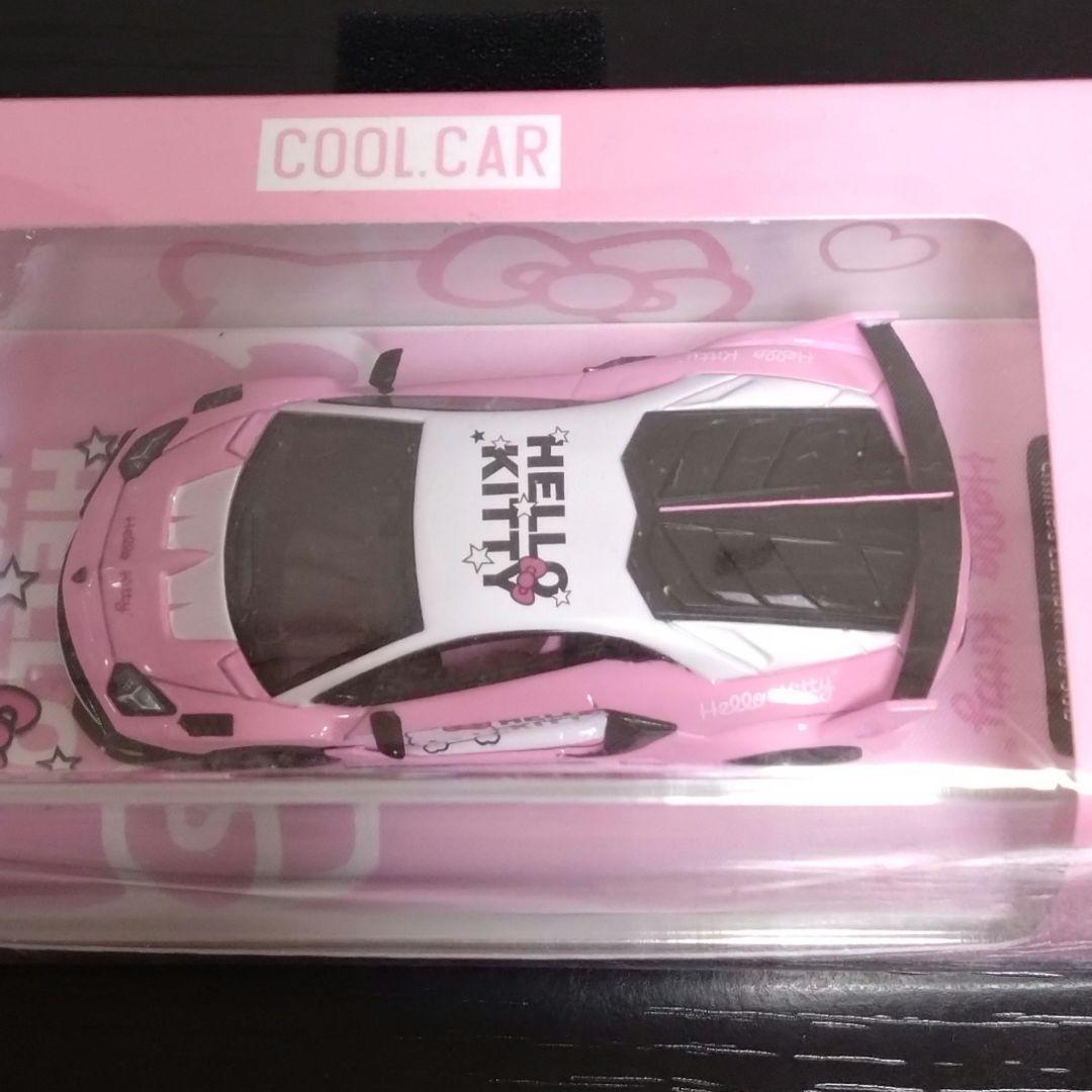【数量限定品】COOL CAR 1/64 ハローキティアヴェンタドールGTEvo