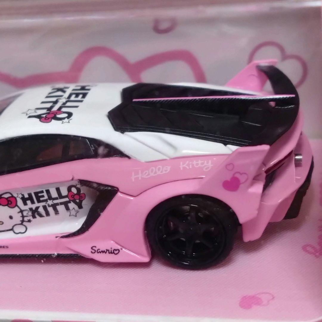 【数量限定品】COOL CAR 1/64 ハローキティアヴェンタドールGTEvo