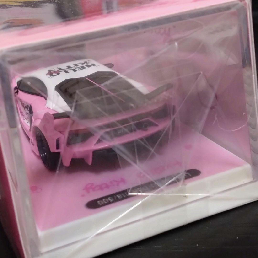 【数量限定品】COOL CAR 1/64 ハローキティアヴェンタドールGTEvo