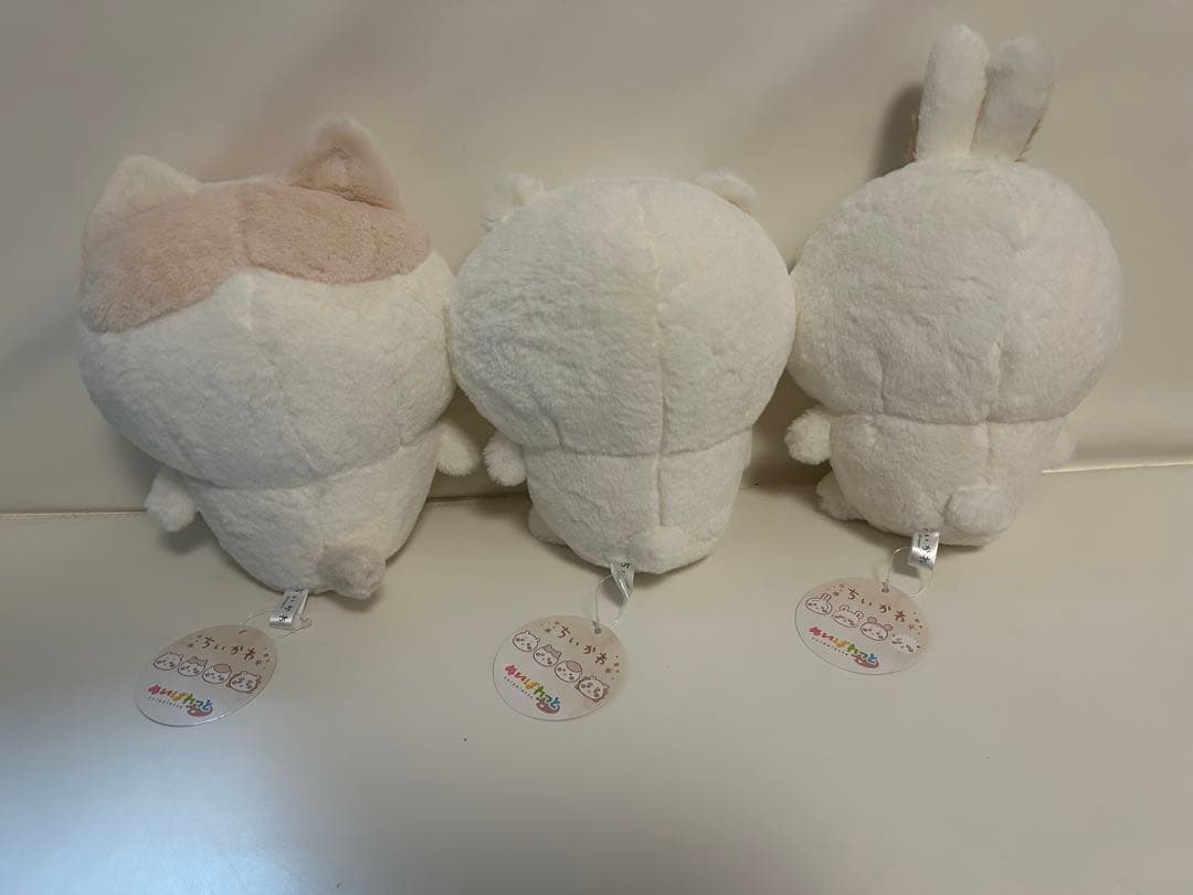 ちいかわ　ぬいぱれっと　ミルクいろ ちいかわ　ハチワレ　うさぎセット