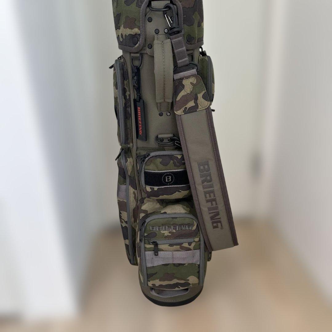 【限定】BRIEFING 迷彩 キャディバッグ CR-6