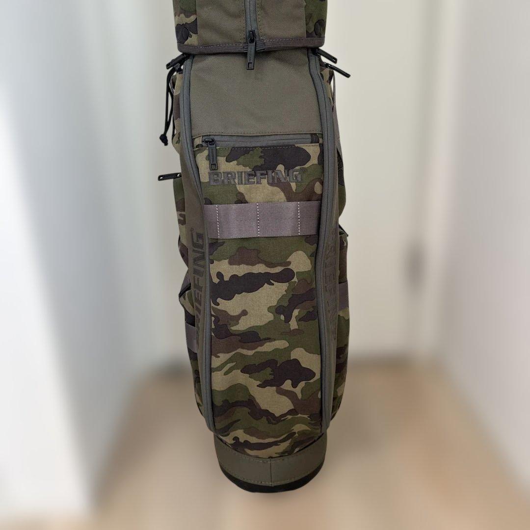 【限定】BRIEFING 迷彩 キャディバッグ CR-6