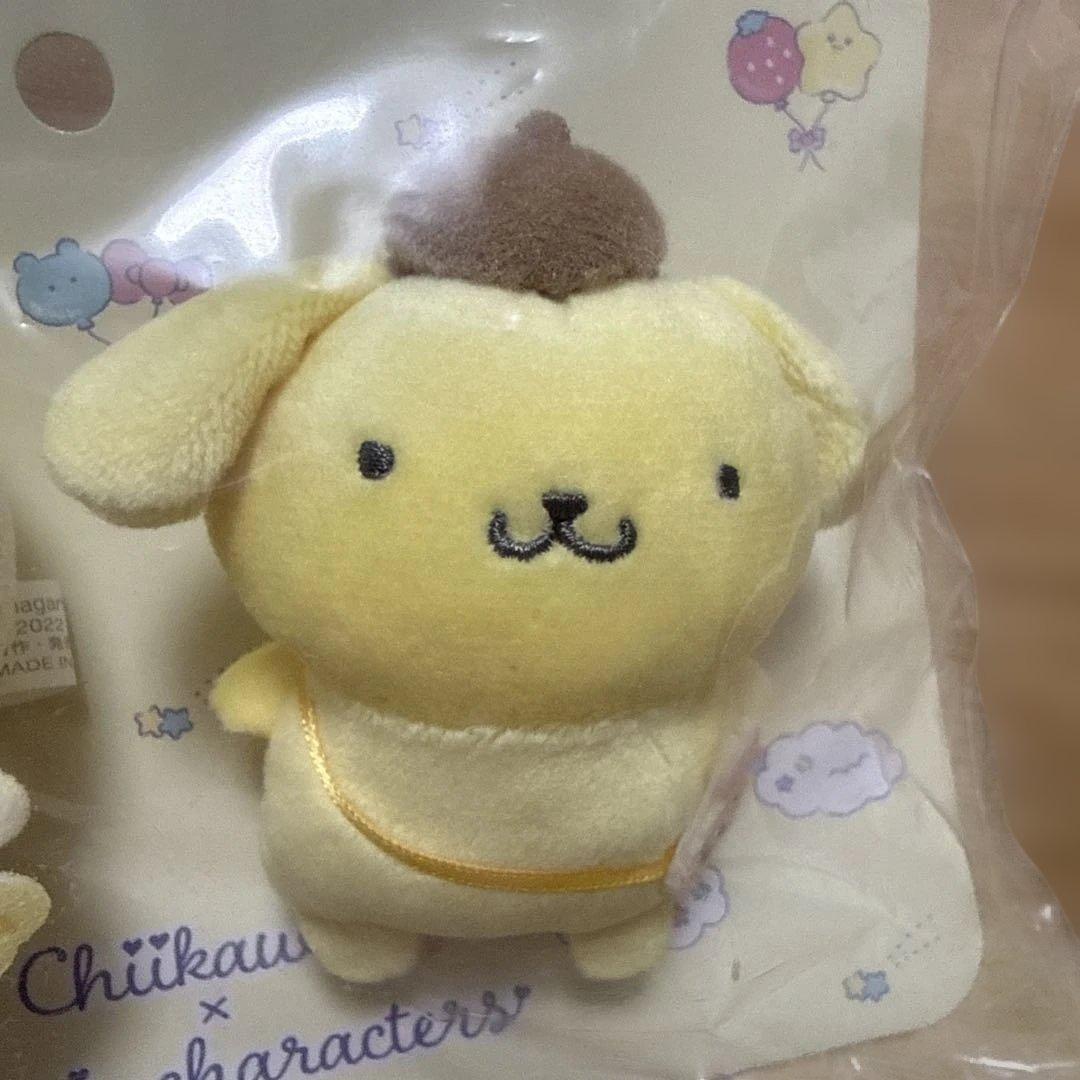 うさぎ×ポムポムプリンブローチ