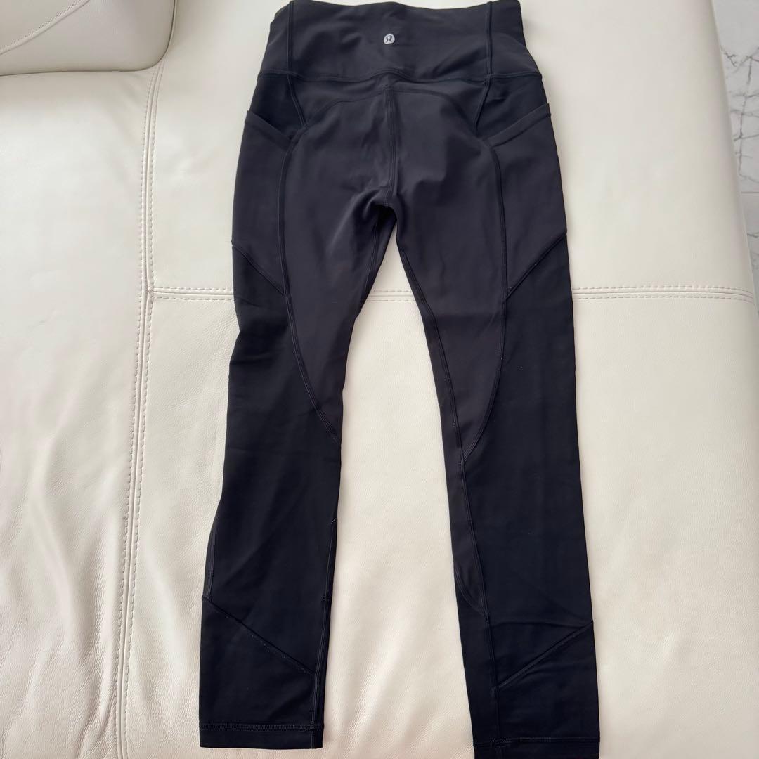 ●中古品● ルルレモン ブラック ハイウエストレギンス