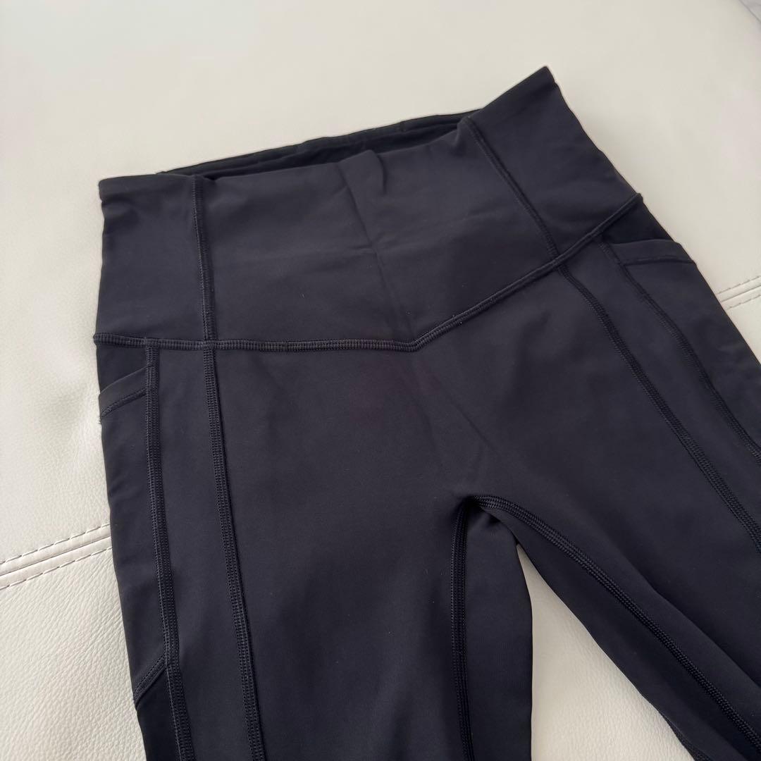 ●中古品● ルルレモン ブラック ハイウエストレギンス