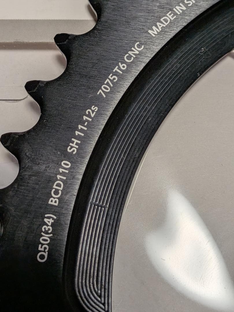 【新品】ROTOR Q-RINGS 50ｔ 11-12速 （アウターのみ）
