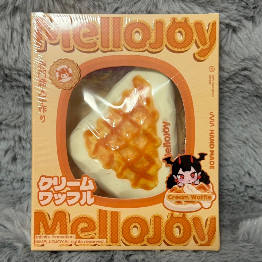 【即日発送】Mellojoy クリームワッフル 丸 三角