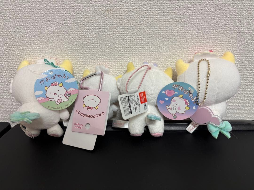 サンリオ がおぱわるぅ ぬいぐるみ マスコット シール グッズセット キャラ大