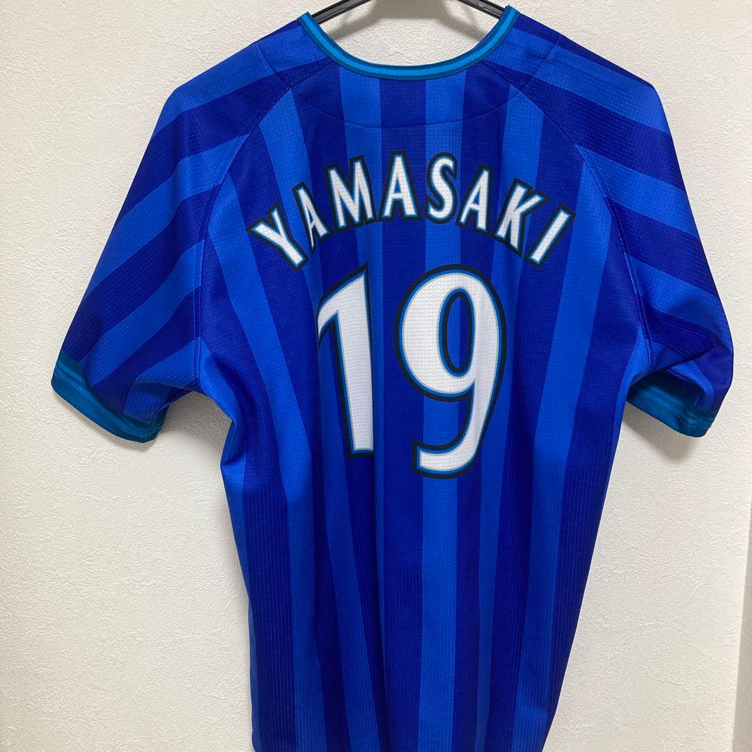 山崎康晃 横浜DeNAベイスターズ ビジターユニフォーム 19 Mサイズ