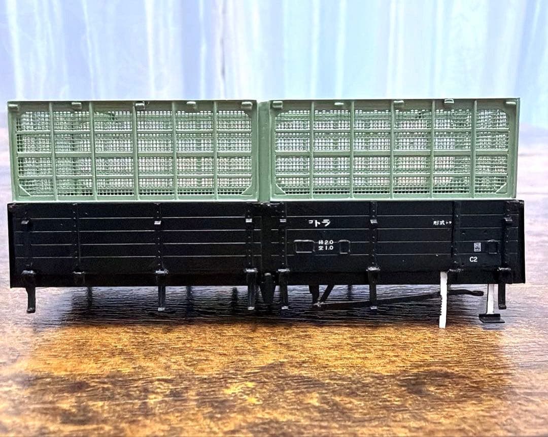 HO／トラ90000形無蓋車タイプB×2両