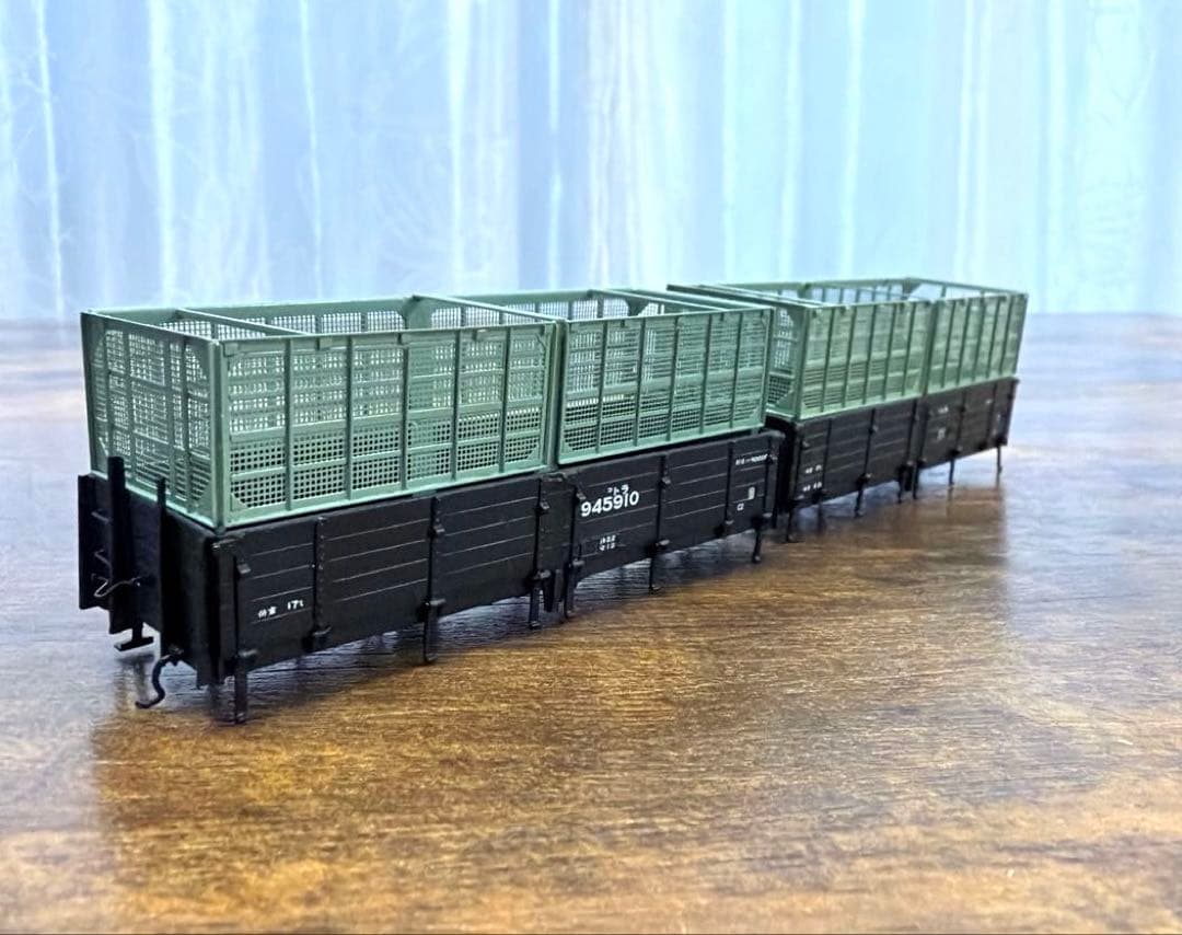 HO／トラ90000形無蓋車タイプB×2両