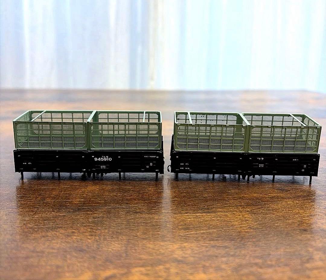 HO／トラ90000形無蓋車タイプB×2両
