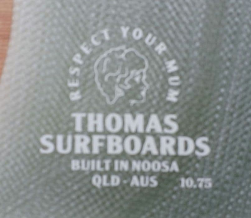 THOMAS SURFBOARDS　トーマス ベクソン　フィン　10.75インチ