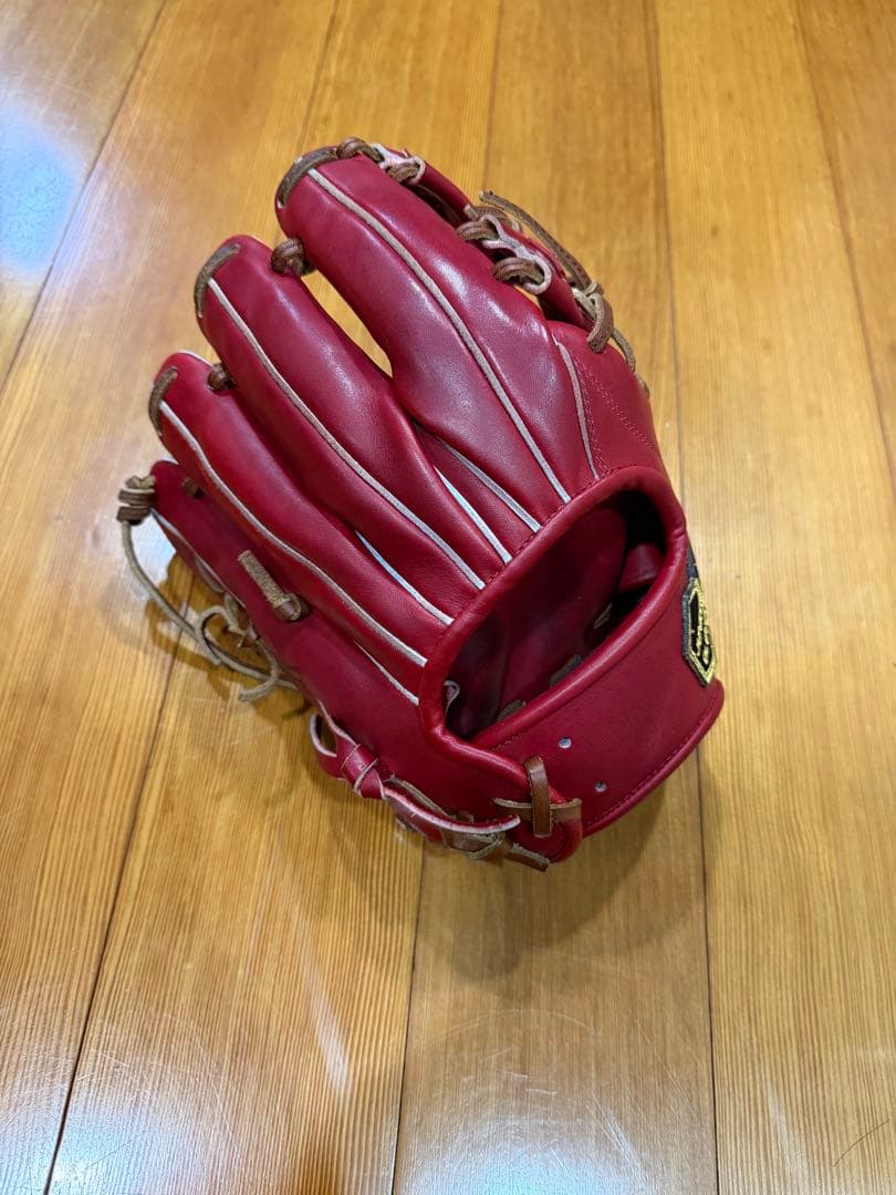超緊急価格！！ジュンケイグラブ 6214A型 あずきブラウン