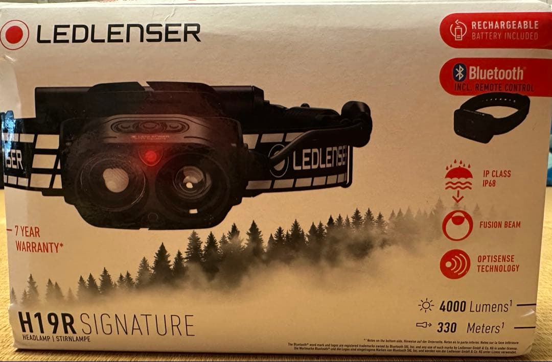 【新品未使用】LEDLENSER H19R SIGNATURE 4000lm
