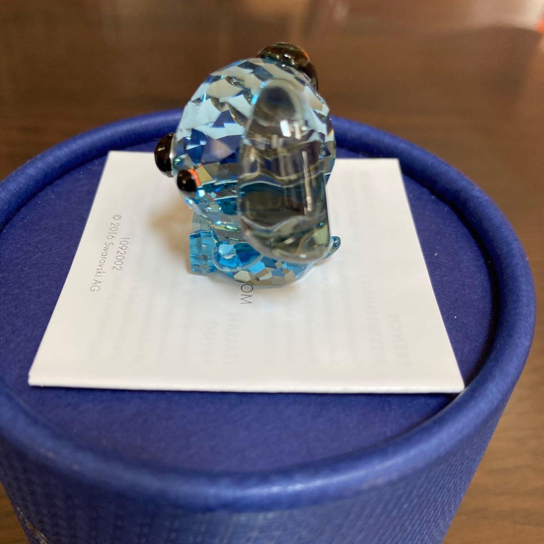 【美品】スワロフスキー SWAROVSKI 干支　犬　戌　いぬ　吉井宏　置物