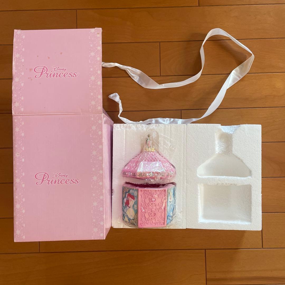 レトロ品　ディズニープリンセス　ジュエリーケース　小物入れ