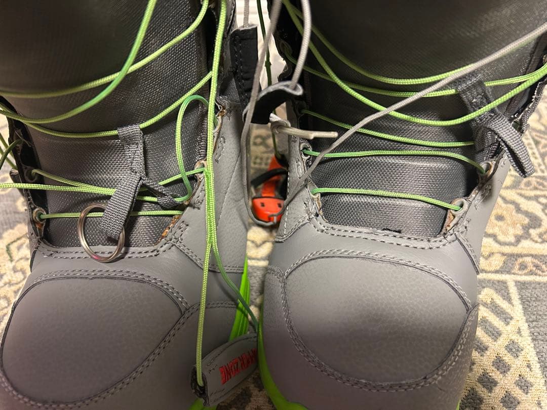スノーボード BURTON BOOTS MOTO GRAY/GREEN(motogrey)
