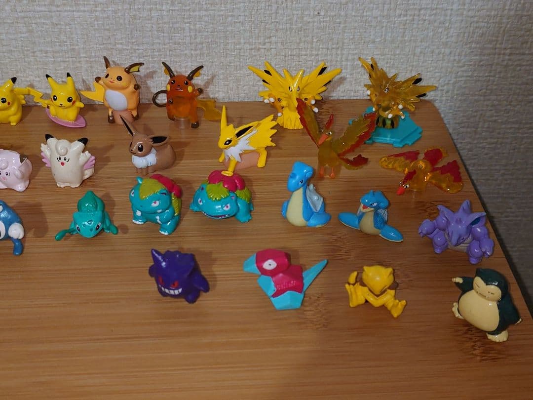 初期ポケモン フィギュア 約55体 セット底辺板無しまとめ売り①