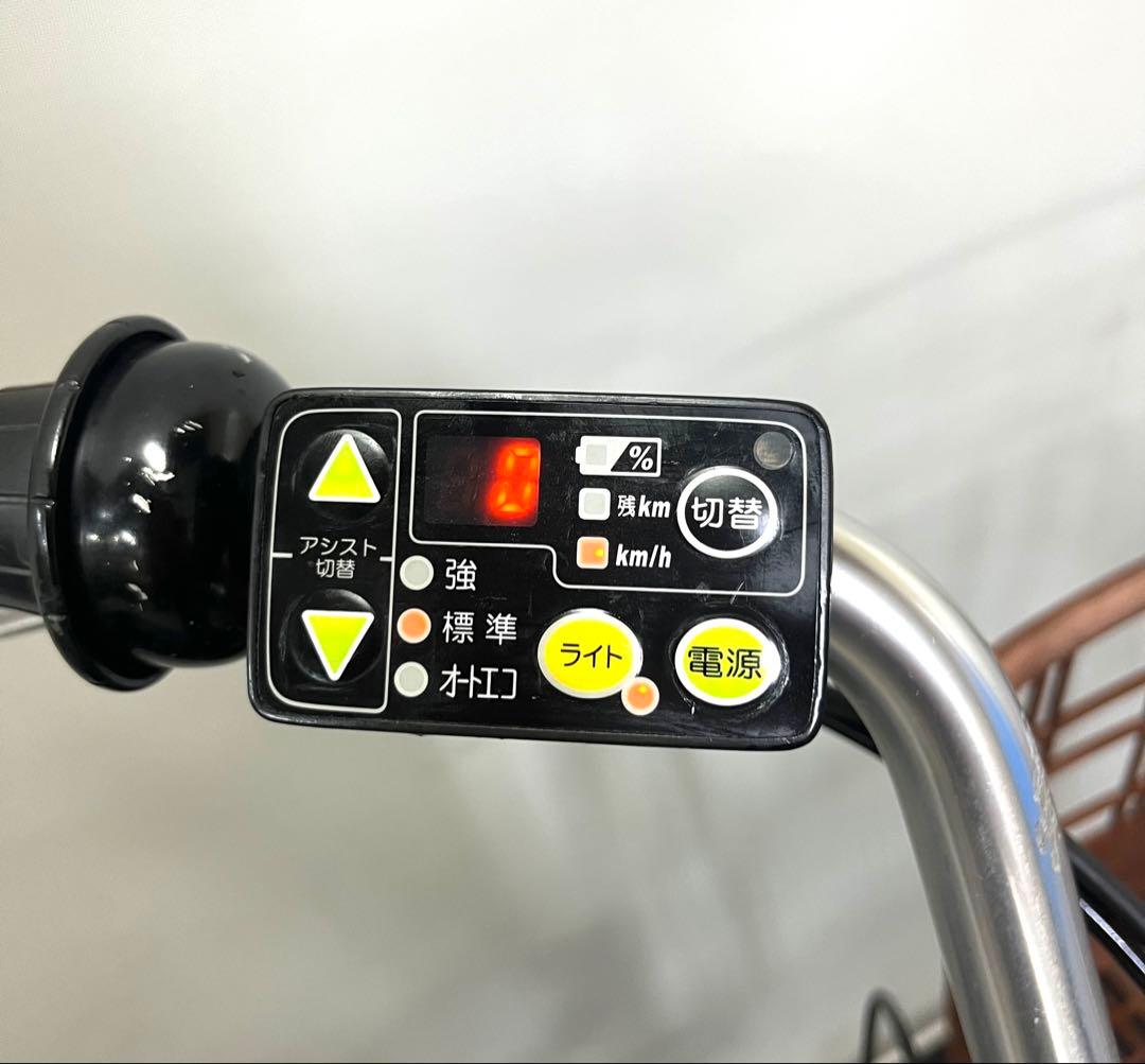 1年保証 送料無料　ブリヂストン　アシスタ　26インチ　紫色　電動アシスト自転車