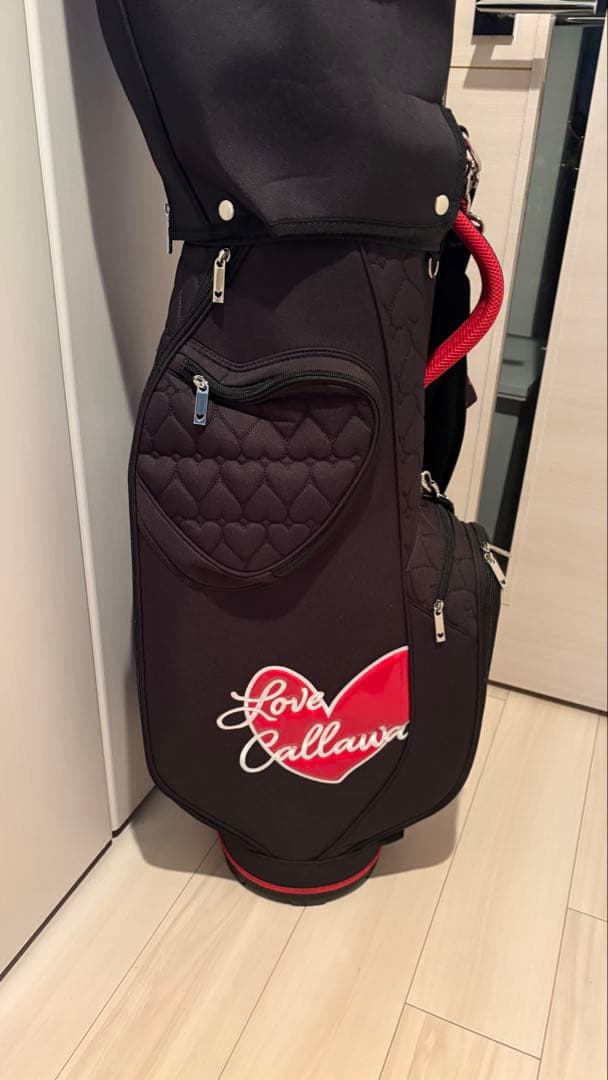 ラブキャロウェイ Callaway キャディバッグ ボールポーチ付