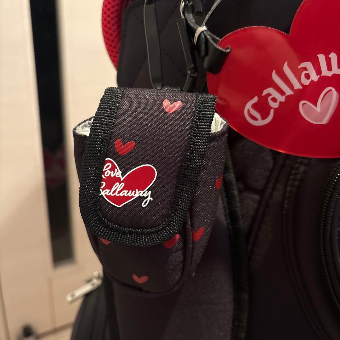 ラブキャロウェイ Callaway キャディバッグ ボールポーチ付