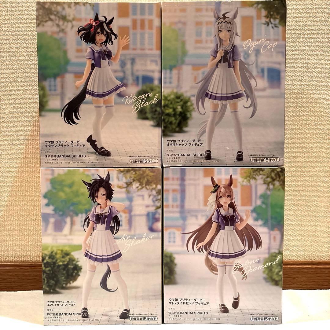 [新品未開封] ウマ娘 プリティーダービー フィギュア 4種セット