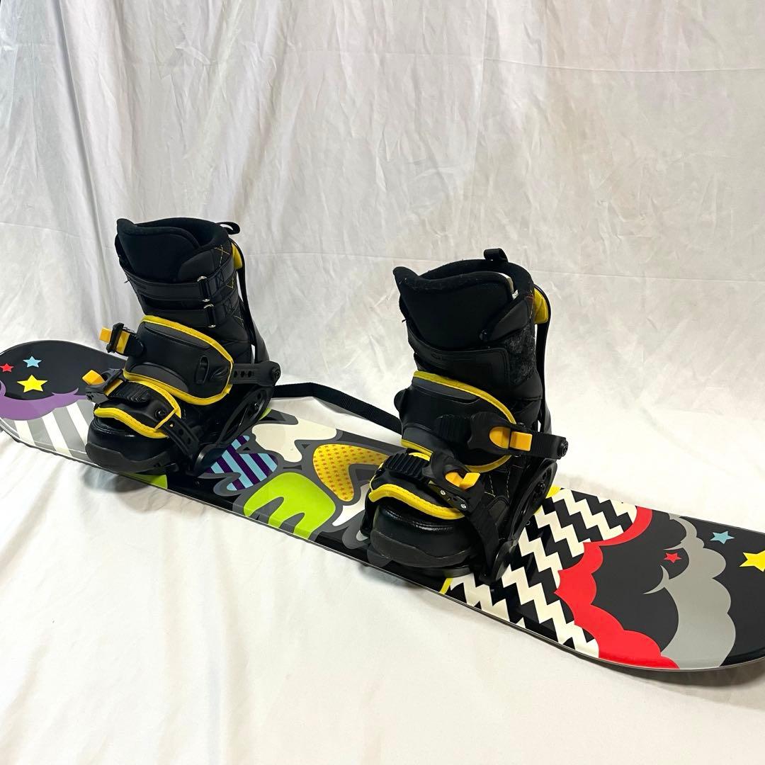 SEVENS キッズ スノーボード3点セット 90cm ZUMA22cm カバー