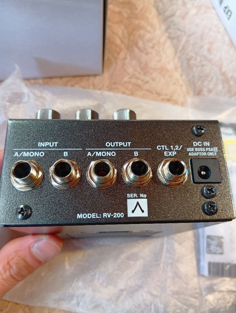 【美品】BOSS RV-200　リバーブ