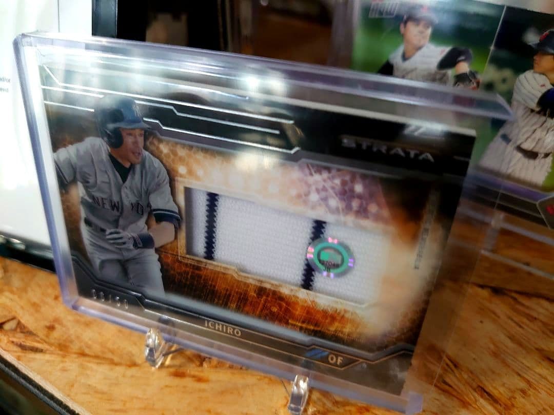 【激レア】イチロー 実使用ユニフォーム封入 ジャージカード topps