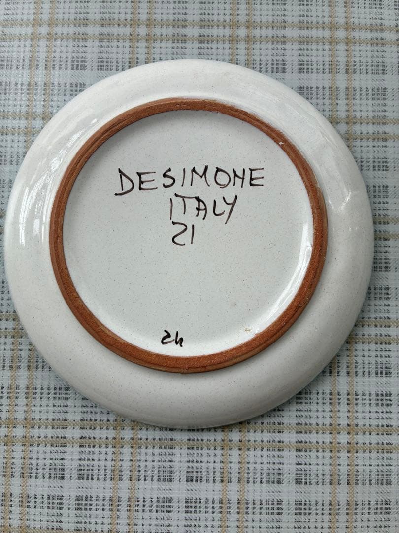 DESIMONE デシモーネ アートプレート2点+ベース1点セット