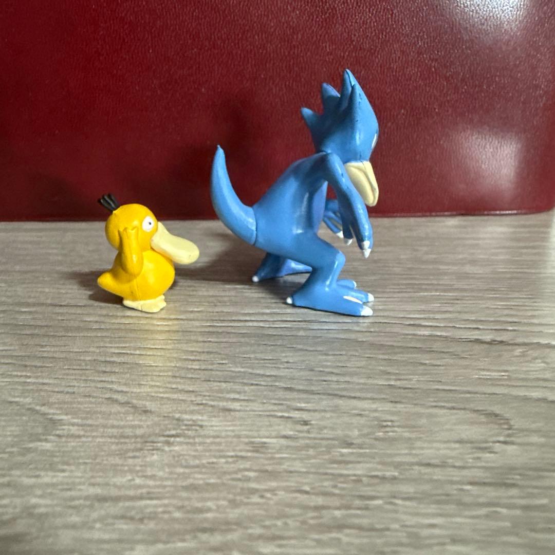 立体ポケモン図鑑　コダック　ゴルダック　ヘイガニ　シザリガー　ポケモン　立体